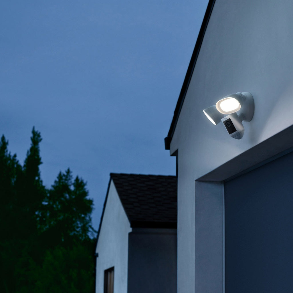 Whole Home Deluxe Kit (Wired Doorbell Pro (Video Doorbell Pro 2) + Floodlight Cam Wired Pro + Alarm Security Kit, 14-Piece)