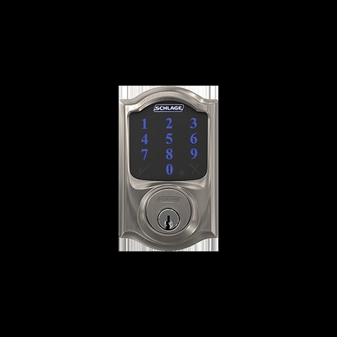 8-Piece Alarm Security Kit + Schlage Connect Smart Deadbolt (for 2nd Generation)