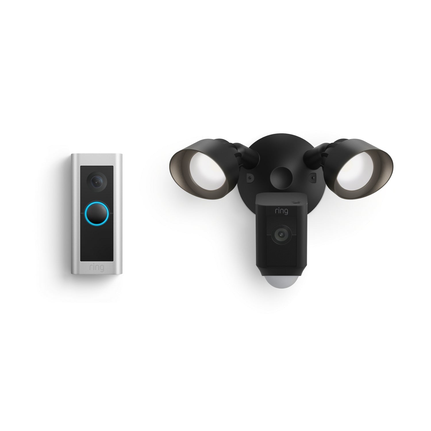 Wired Doorbell Pro (Video Doorbell Pro 2) + Floodlight Cam Wired Plus