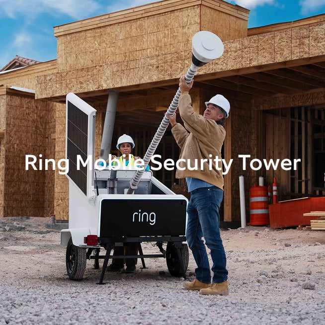 Ring Mobile Security Tower - Solar Panel Kit + 1x Battery