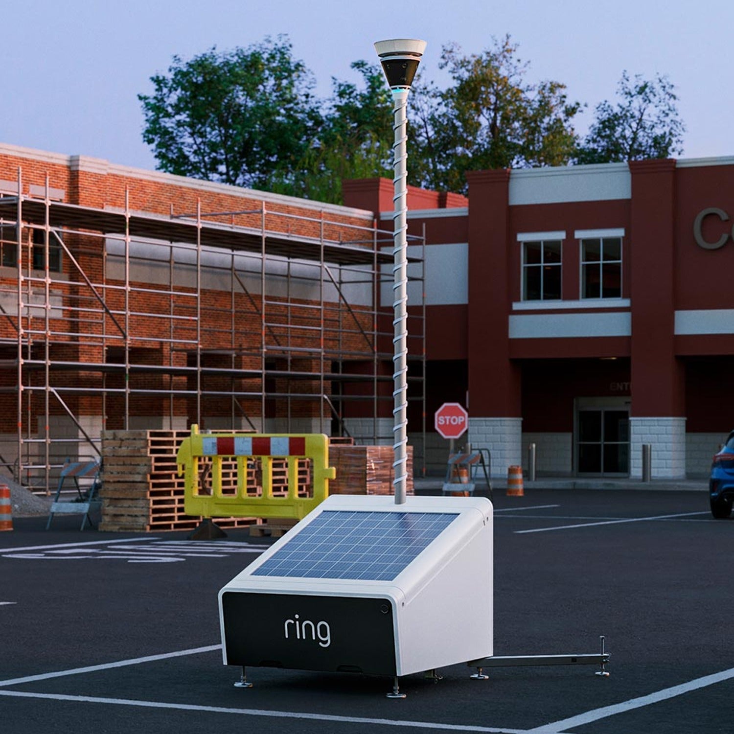 Ring Mobile Security Tower with iLOQ - Solar Panel Kit + 1x Battery