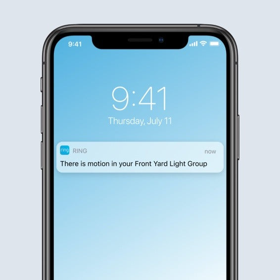 Smart Lighting Spotlight Battery