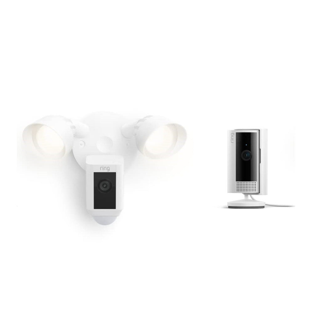 Floodlight Cam Wired Plus + Indoor Cam (2nd Gen)