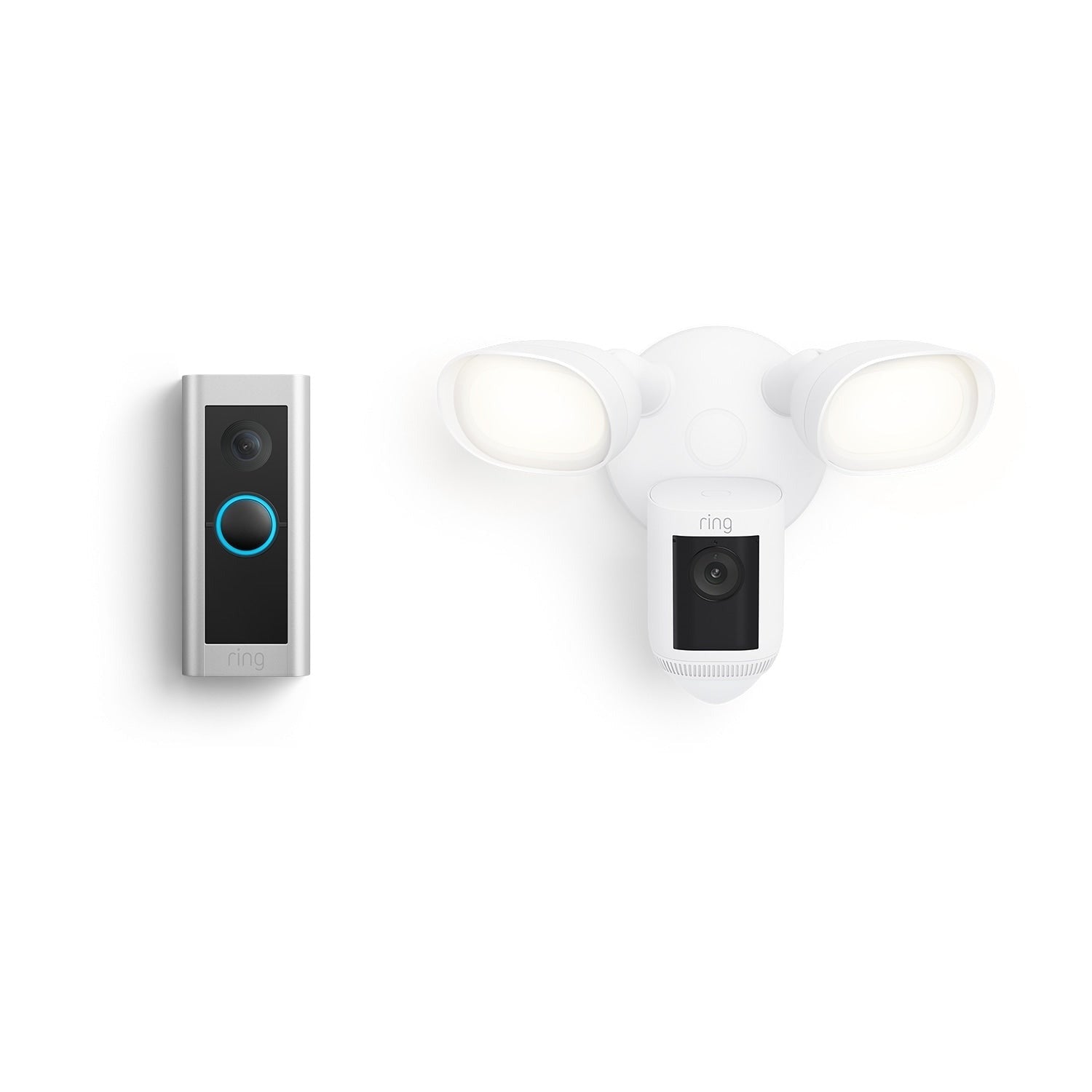 Wired Doorbell Pro + Floodlight Cam Wired Pro