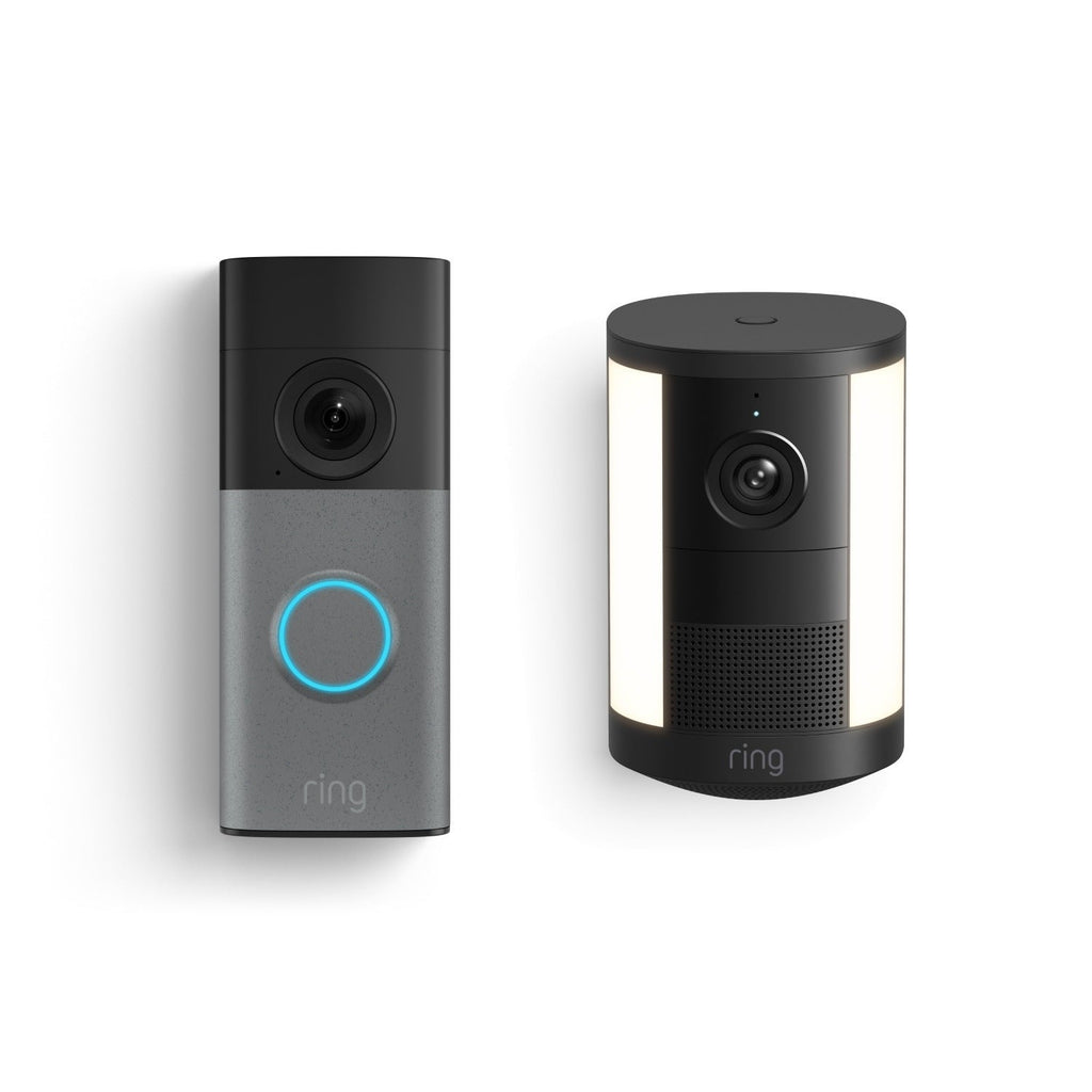 Wired Doorbell (Newest Model) + Spotlight Cam (Newest Model)