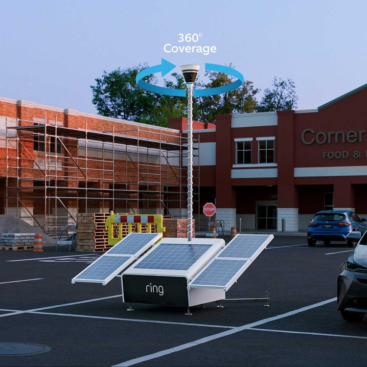Ring Mobile Security Tower - Solar Panel Kit + 1x Battery