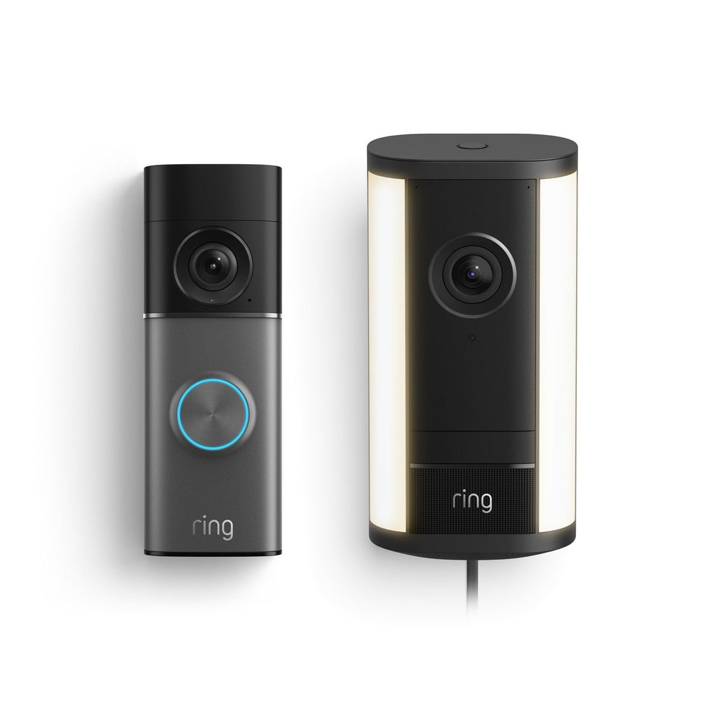 Wired Doorbell Pro (3rd Gen) + Spotlight Cam Pro, Plug-In (2nd Gen)