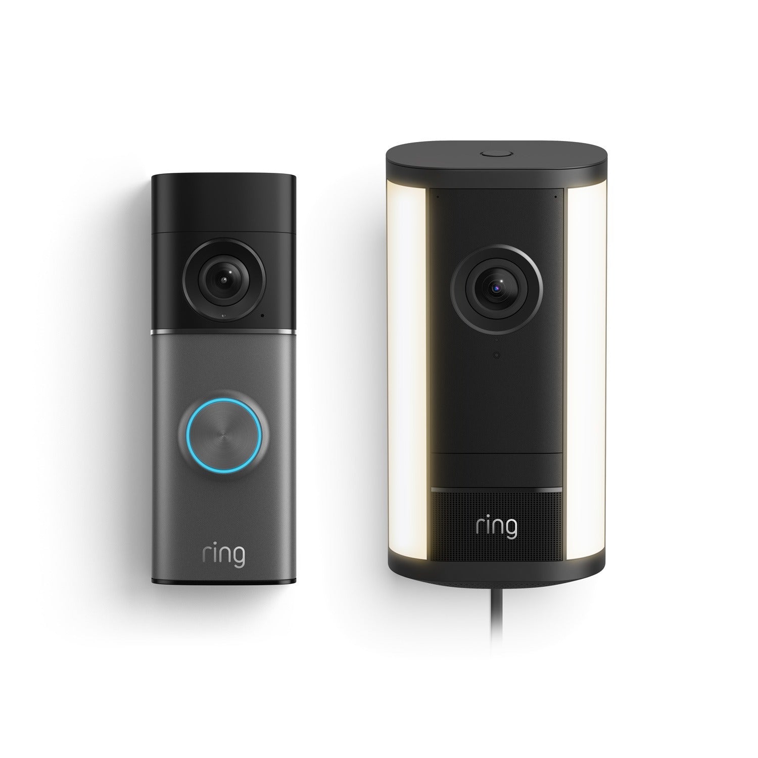 Wired Doorbell Pro (3rd Gen) + Spotlight Cam Pro, Plug-In (2nd Gen)