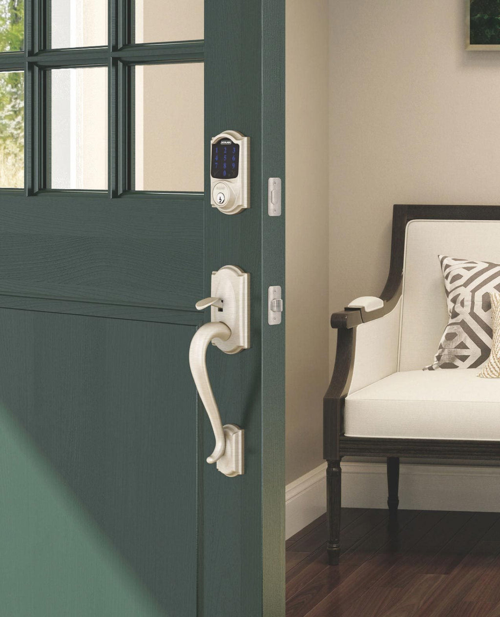 Schlage Connect Smart Deadbolt, Z-Wave Plus Enabled (for Works with Ring Alarm Security System)