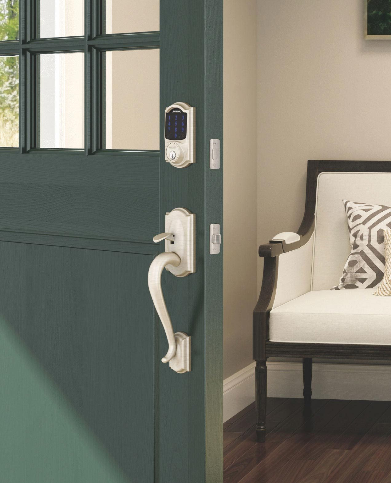 Schlage Connect Smart Deadbolt, Z-Wave Plus Enabled (for Works with Ring Alarm Security System)
