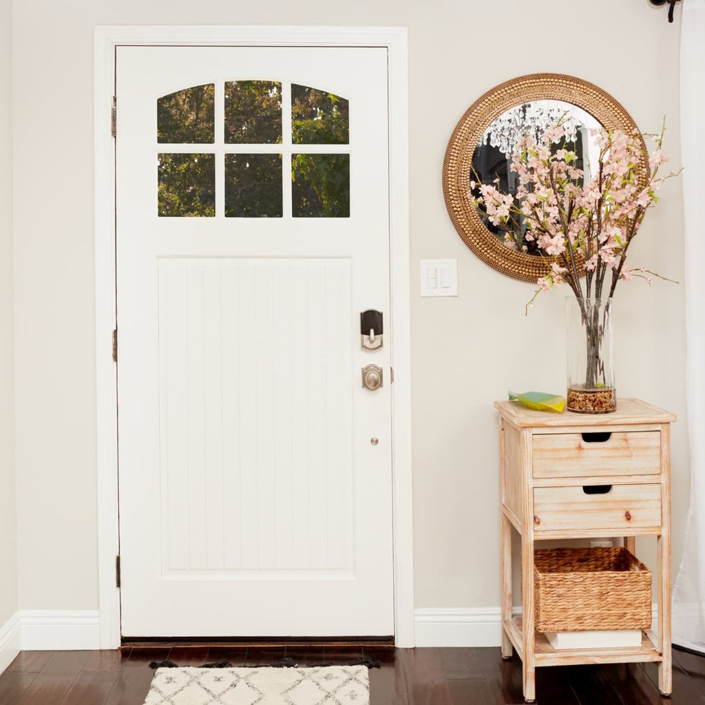 Schlage Encode Smart WiFi Deadbolt with Camelot Trim (for Works with Ring Video Doorbells and Cameras)