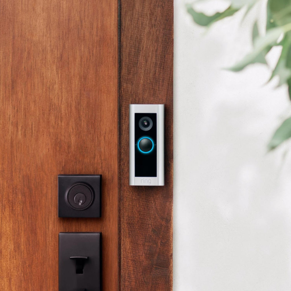 Whole Home Deluxe Kit (Wired Doorbell Pro (Video Doorbell Pro 2) + Floodlight Cam Wired Pro + Alarm Security Kit, 14-Piece)