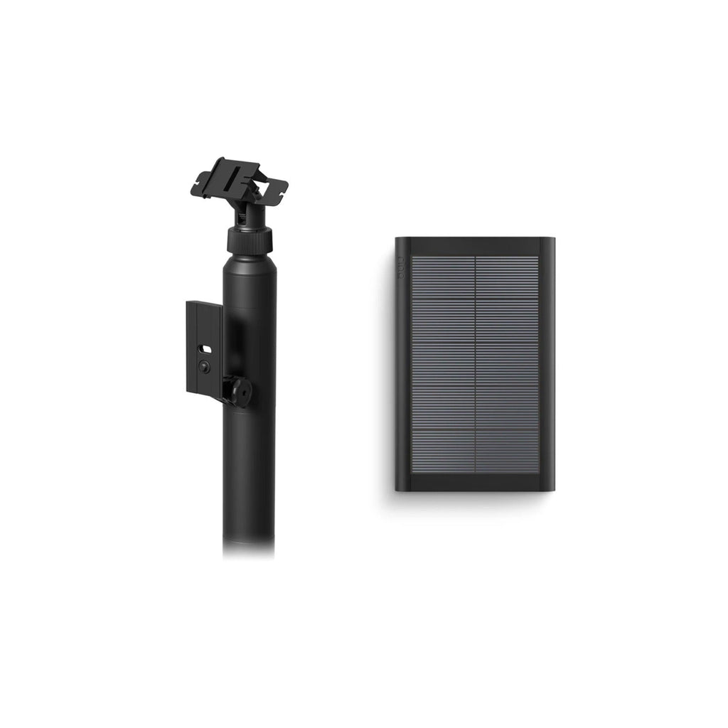 Stake Mount + Small Solar Panel (USB-C)