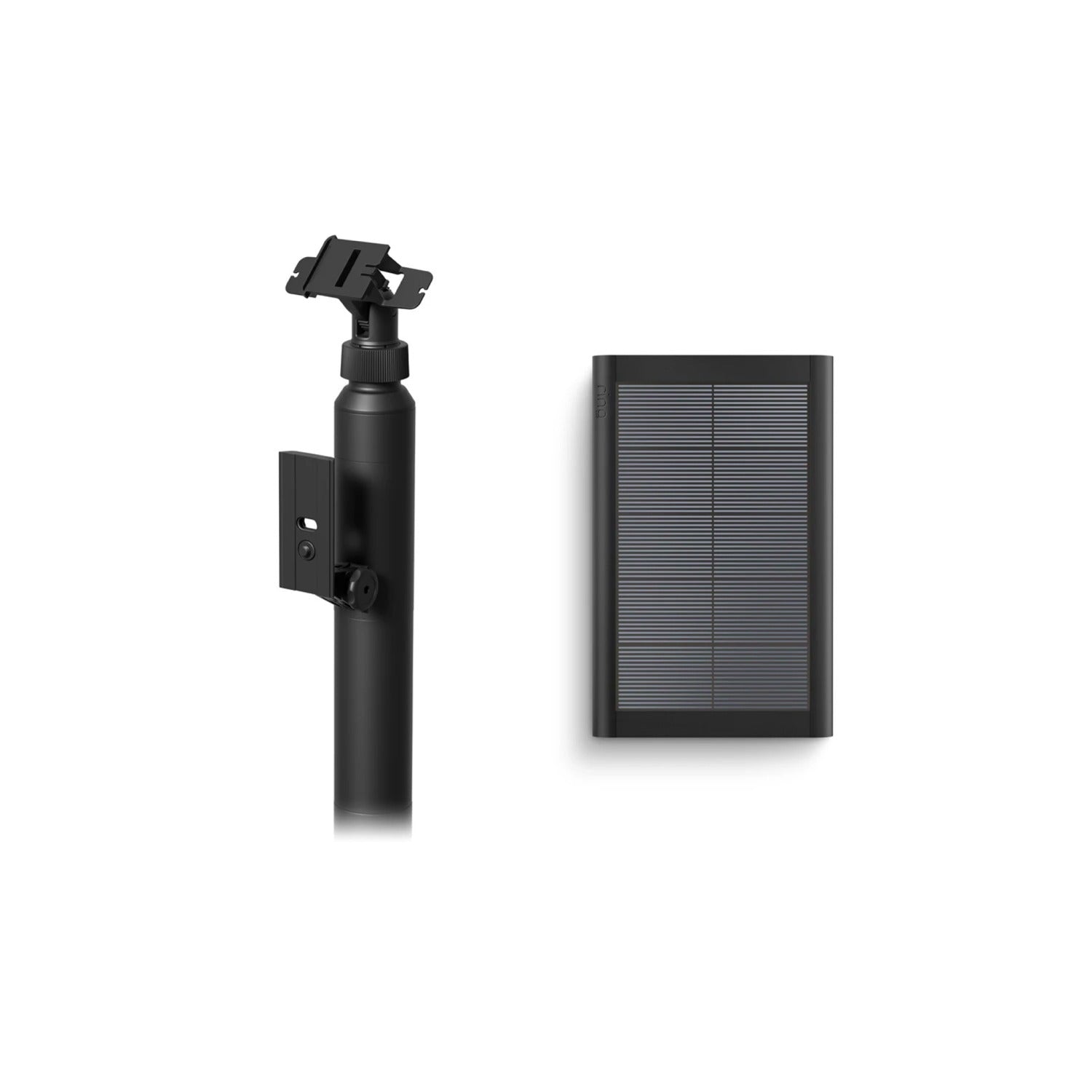 Stake Mount + Small Solar Panel (USB-C)