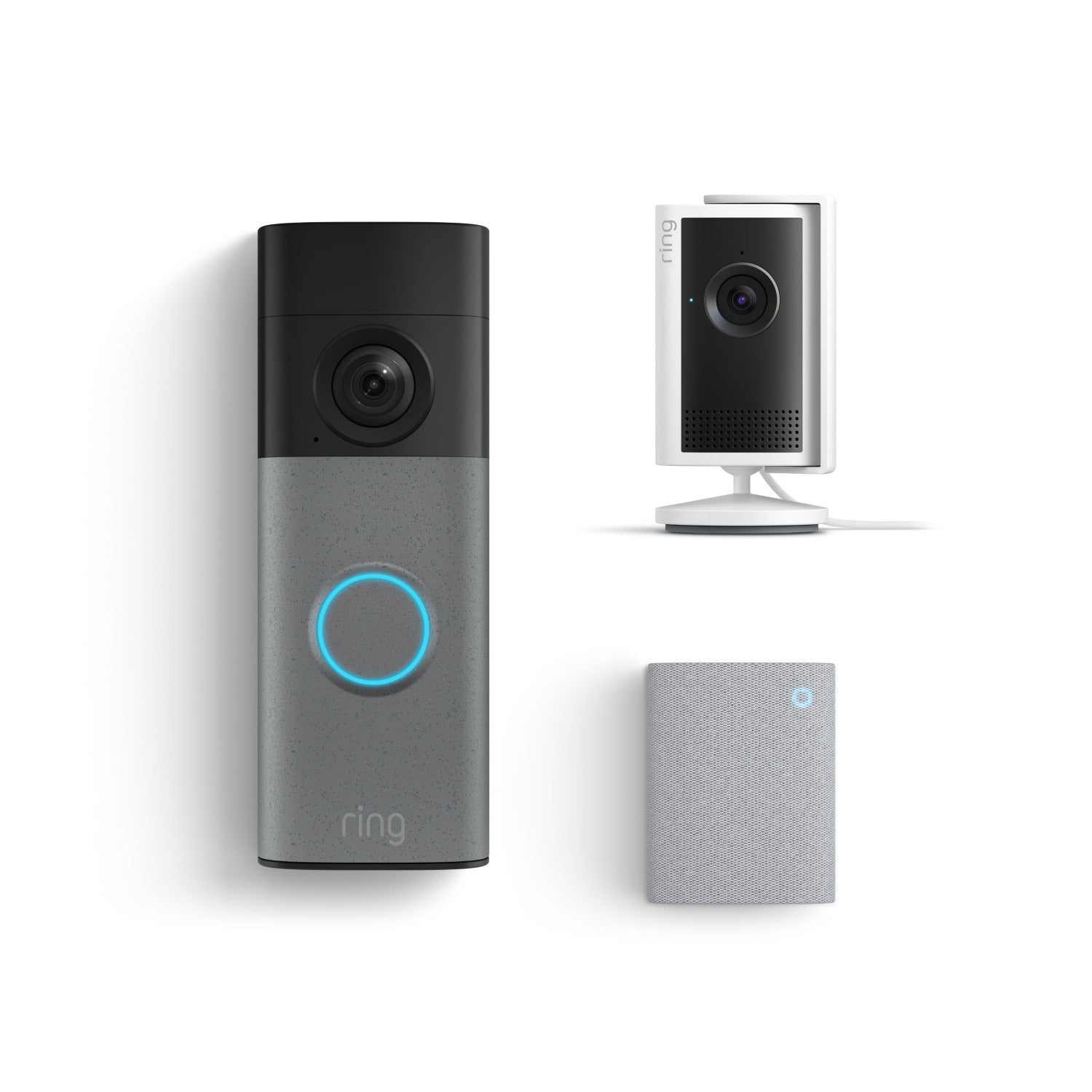 Battery Doorbell (Newest Model) + Indoor Cam Plus + Chime (Newest Model)