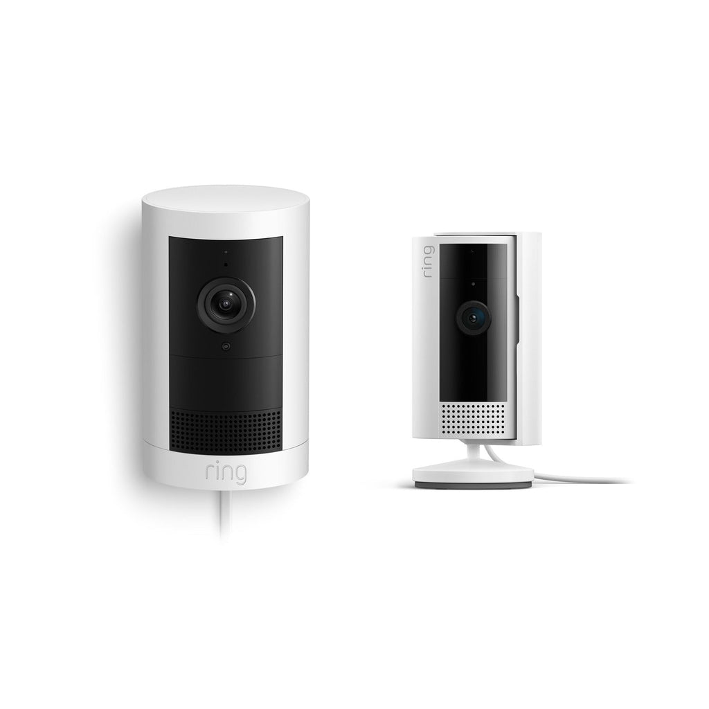 Restaurant Starter Kit (Plug-In) (Outdoor Cam Plus Plug-In + Indoor Cam)