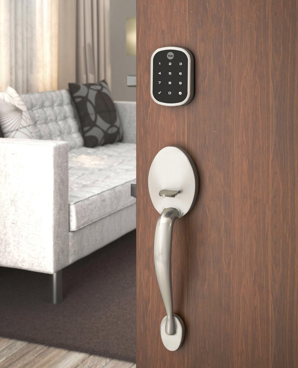 Yale Real Living Assure Lock SL With Z-Wave Plus (for Works with Ring Alarm Security System)