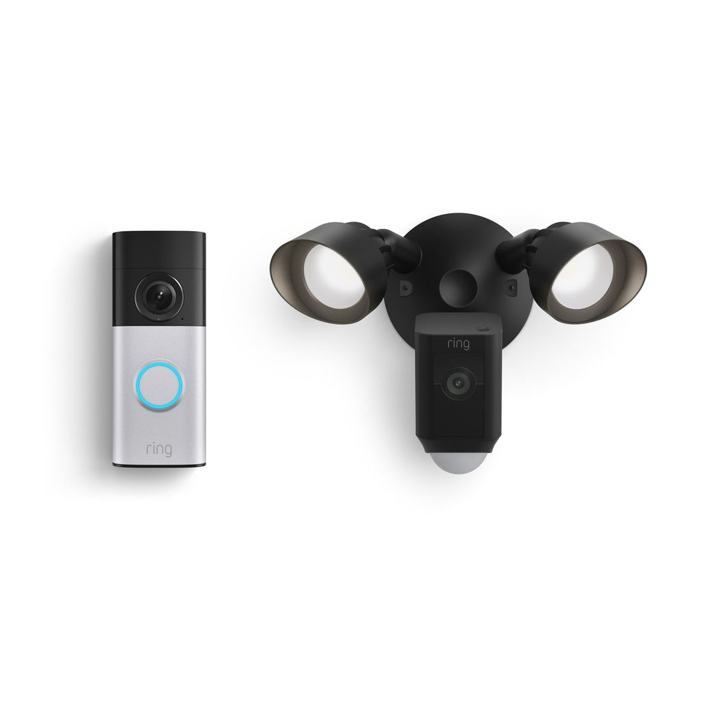 Wired Doorbell Plus (2nd Gen) + Floodlight Cam Plus