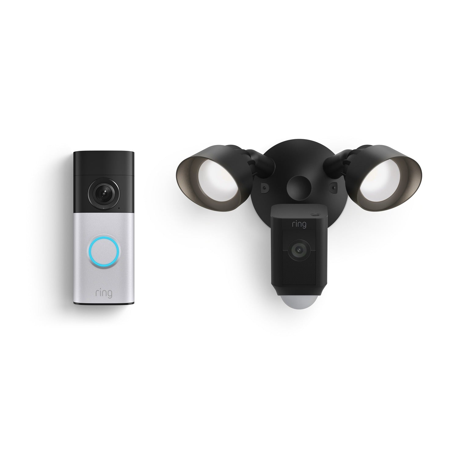Wired Doorbell Plus (2nd Gen) + Floodlight Cam Plus